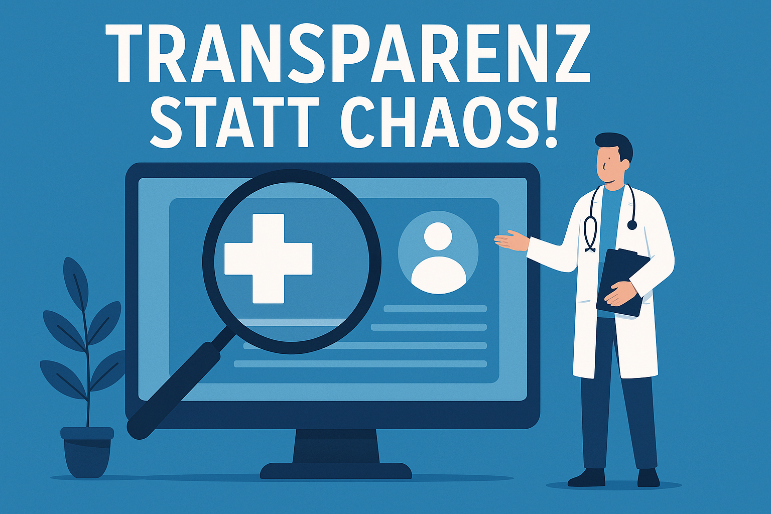Titelbild zu „Revolution im Gesundheitssystem: Transparenz statt Chaos!“